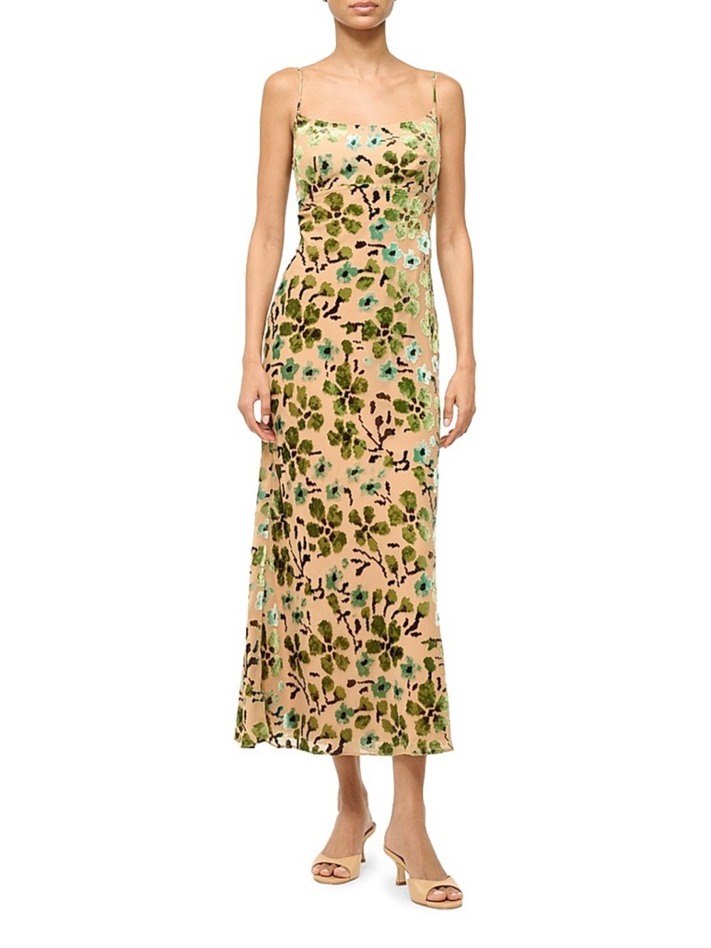 Staud Floral Midi Slipdress (NWT)